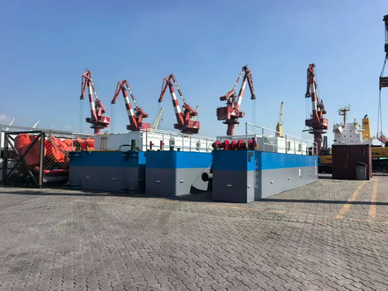 Haiding Shipbuilding säkrar exportorder av miljövänliga hybridmudderverk för afrikanskt infrastrukturprojekt
