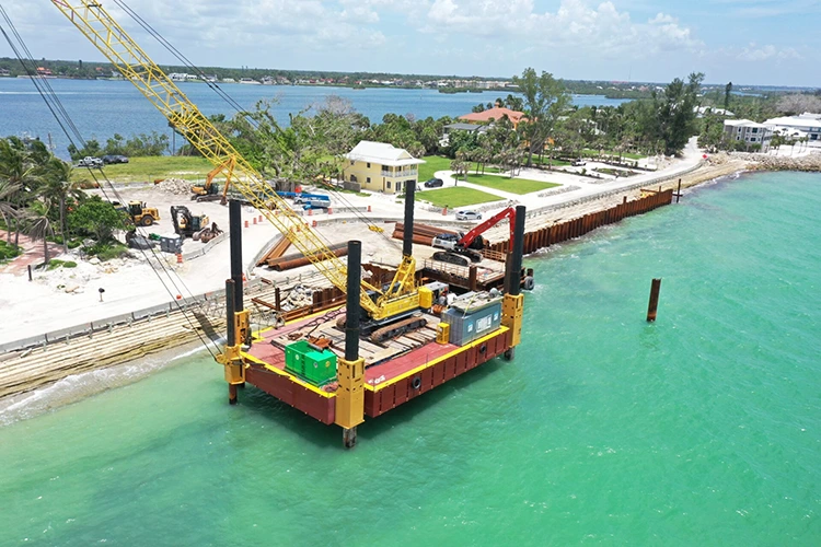 Hissning Självlyftande plattform