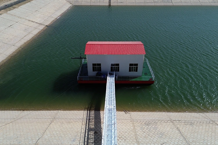 Pumpstation för sjövattenintag