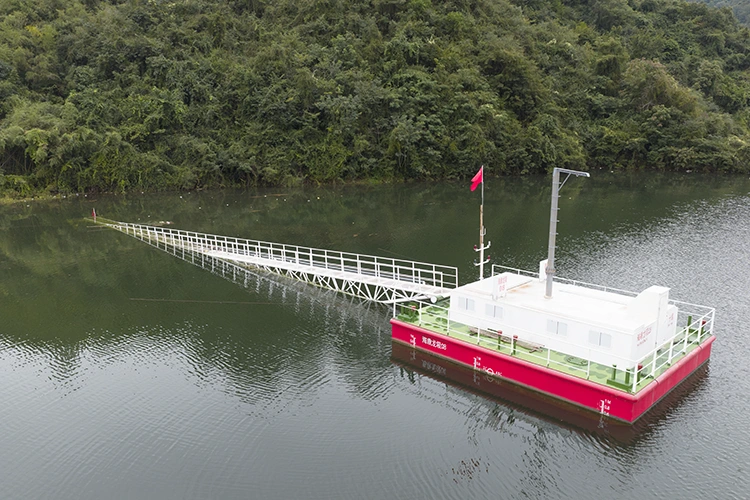 Pumpstation för förorenat vatten